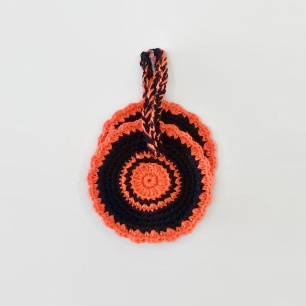 Handmade Crochet pot holder, Kitchen decor